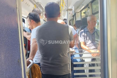 Sumqayıt avtobuslarında “köhnə hamam, köhnə tas”