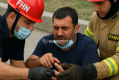 Sumqayıtda “üzük əməliyyatı”- FHN əraziyə cəlb olundu