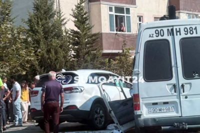 Sumqayıtda ağır qəza