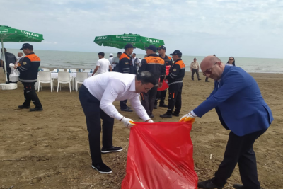 Sumqayıtda dəniz sahillərində iməcilik TƏŞKİL EDİLİB