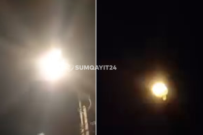 Kotecdəki işıq dirəkləri qərarsızdır: Gah yanır, gah da sönür