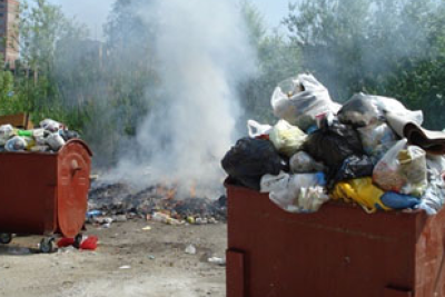 Sumqayıtda zibili yandıranlara CƏZA