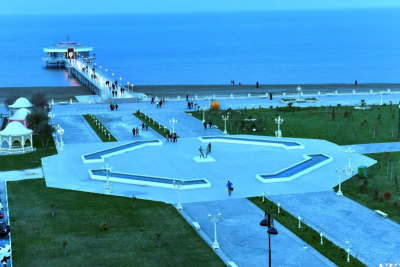 Sumqayıt bulvarındakı fontanlar bərpa edilir