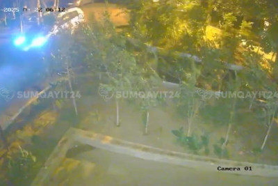 Sumqayıtda sürət həddini aşan maşınlar - Tramplin "yoxsulluğu"