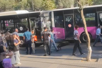 Sumqayıtda piyada avtobus qəzasına SƏBƏB OLDU