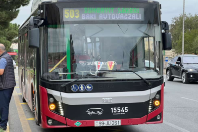 503 nömrəli avtobusun HƏRƏKƏT CƏDVƏLİ - FOTO