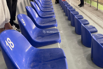 Sumqayıtlılara yağış da, toz da mane olmadı!