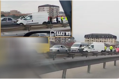 Bakı-Sumqayıt yolunda qəza