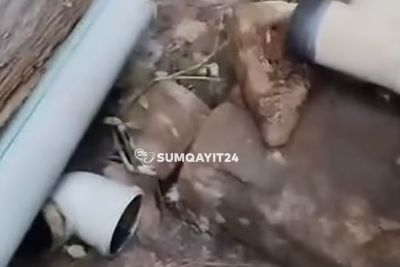 Sumqayıtda kanalizasiya problemi sakinləri BEZDİRİB