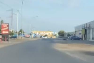 Sumqayıtda asfalt örtüyünü dağıdıb getdilər- sürücülər NARAZIDIR - VİDEO