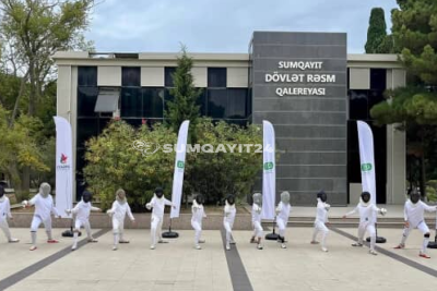 Sumqayıtda ödənişsiz qılıncoynatma dərsləri KEÇİRİLİR