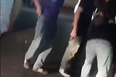 Sumqayıtda sürücü maşınla oğlanı vuraraq qaçıb - VİDEO