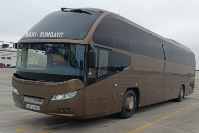 Sumqayıtlıları səhər saatlarında üz-üzə qoyan avtobuslar