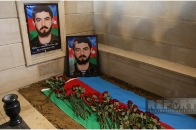 Sarayda itkin-şəhid torpağa tapşırılıb