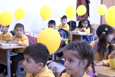 Sumqayıtda Polad Həşimov adına məktəbdə təhsil HƏYƏCANI