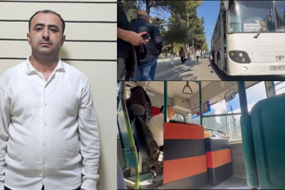Sumqayıtda narkoman avtobus sürücüsü SAXLANILIB