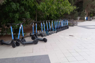 Sumqayıtda skuter oğrusu saxlanılıb