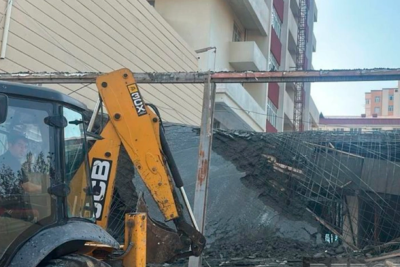 Sumqayıtda qanunsuz tikintinin qarşısı alınıb