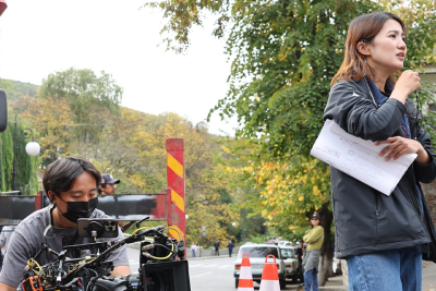 Yaponlar Sumqayıtda serial çəkdilər