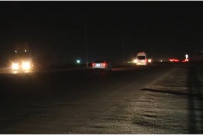 Zülmətə bürünən Saray yolu "canlar alır"