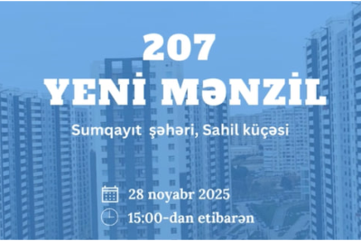 Sumqayıtda yeni mənzillər SATIŞA ÇIXARILIR