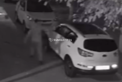 Sumqayıtda vandal peyda olub