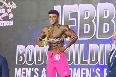 Sumqayıtlı bodibilder ikiqat dünya ÇEMPİONU OLDU