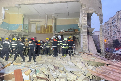 Sumqayıtda baş vermiş partlayışlardan bir il ötür