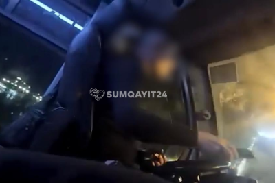 Sumqayıtda bu sürücü sərnişinləri HEÇƏ SAYIR