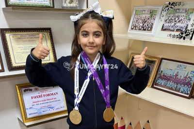 Olimpiadaların qızıl medalçısı - sumqayıtlı Aylin