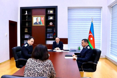 Baş prokuror Sumqayıtda vətəndaşları qəbul edib