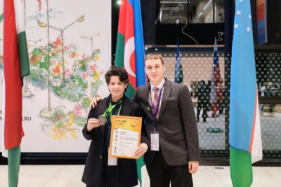 Sumqayıt məktəblisi Rusiyada QIZIL MEDAL qazanıb