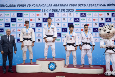 Sumqayıtlı gənc cüdoçu Azərbaycan ÇEMPİONUDUR