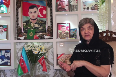 Sumqayıtda şəhid anası vəfat etdi