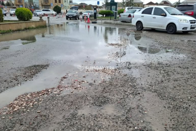 Sumqayıtda qəhrəmanın adına layiq olmayan MƏNZƏRƏ