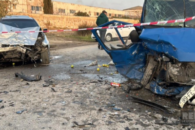 Sumqayıtda minik və yük maşınları toqquşdu - Xəsarət alanlar var