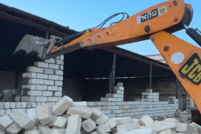 Sumqayıtda qanunsuz tikili SÖKÜLDÜ