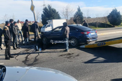 Sumqayıt yolunda QƏZA OLUB