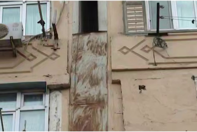 Sumqayıtın yaşayış binasında REAL TƏHLÜKƏ