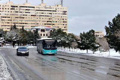 Sumqayıtda hava kəskin pisləşir - QAR YAĞACAQ