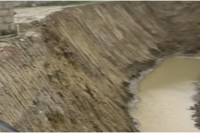 Saray qəsəbəsində gölləri qurudub binalar tikirlər?