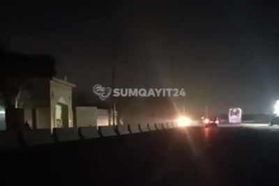 Sumqayıtın qəza, ölüm riski yaradan yolu