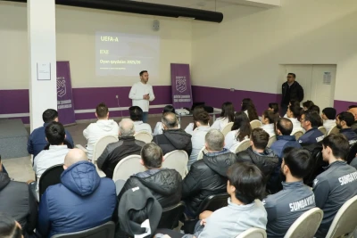 AFFA-nın Hakimlər Komitəsi "Sumqayıt"a seminar keçirib