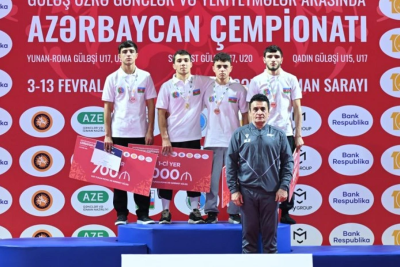 Sumqayıt güləşçiləri yarışda UĞUR qazanıblar