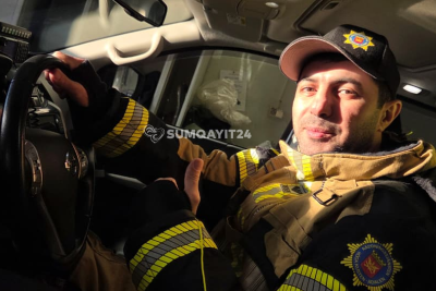 Sumqayıtdan Skandinaviyaya - Hər gün alovla üz-üzə qalan qəhrəman