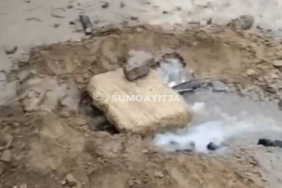 Sumqayıtda su xəttində QƏZA – sakinlər tədbir gözləyir