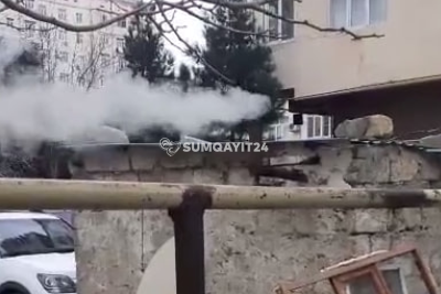 Sumqayıtda tüstü sakinləri "boğur" - ŞİKAYƏT - VİDEO