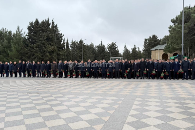 Sumqayıtda Xocalı soyqırımı qurbanlarının xatirəsi anılıb