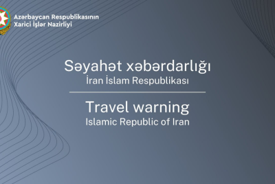 XİN Azərbaycan vətəndaşlarını İranı tərk etməyə və ora səfər etməməyə çağırıb