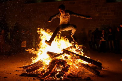 "Tonqal üzərindən atılarkən ehtiyatlı olun" - MÜRACİƏT